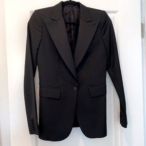 BLK DNM black tuxedo jacket
